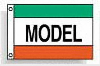Model (green white red)