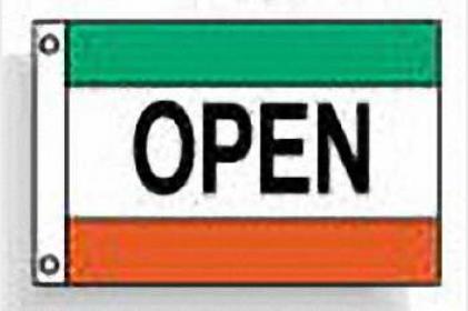 Open(green white red)