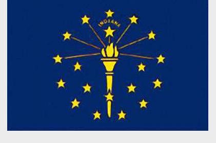 Indiana State Flag