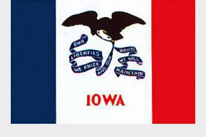 Iowa State Flag