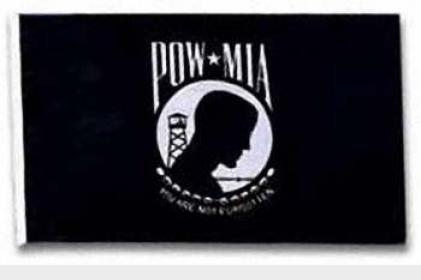 POW MIA double sided